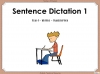 Sentence Dictation 1 - Year 4 Teaching Resources (slide 1/26)